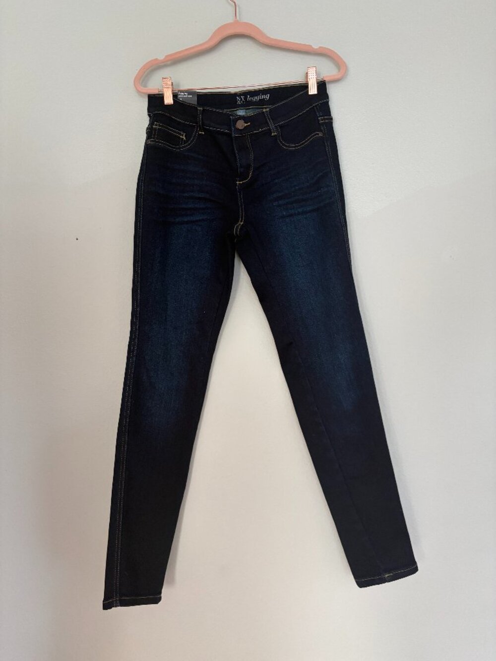 New York & Company | Dark Rinse Stretch Legging Skinny Jeans 6 NWT